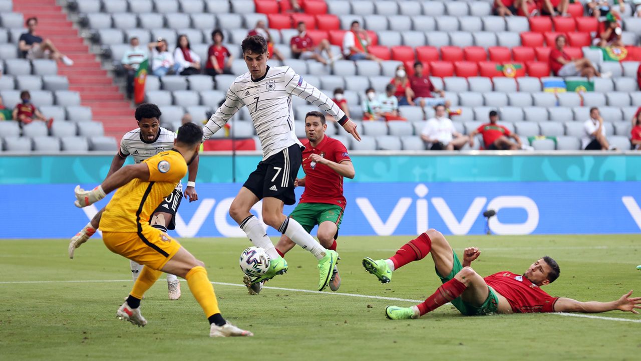 Kai Havertz deja huella con Alemania en la Eurocopa