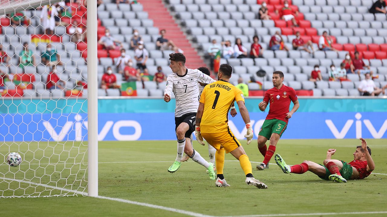 Kai Havertz deja huella con Alemania en la Eurocopa