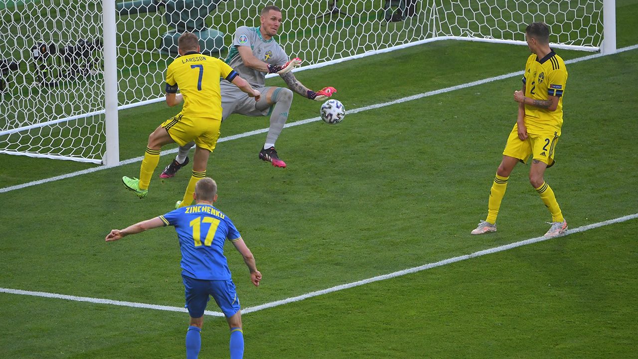 Suecia y Ucrania definirán el boleto a cuartos de final en la segunda mitad