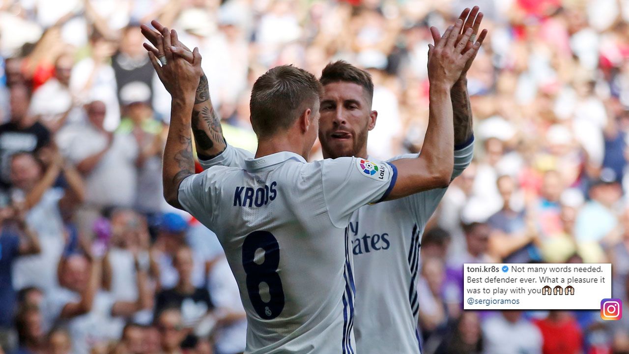 ¡Hasta siempre, capitán! Así despiden los jugadores del Real Madrid a Sergio Ramos