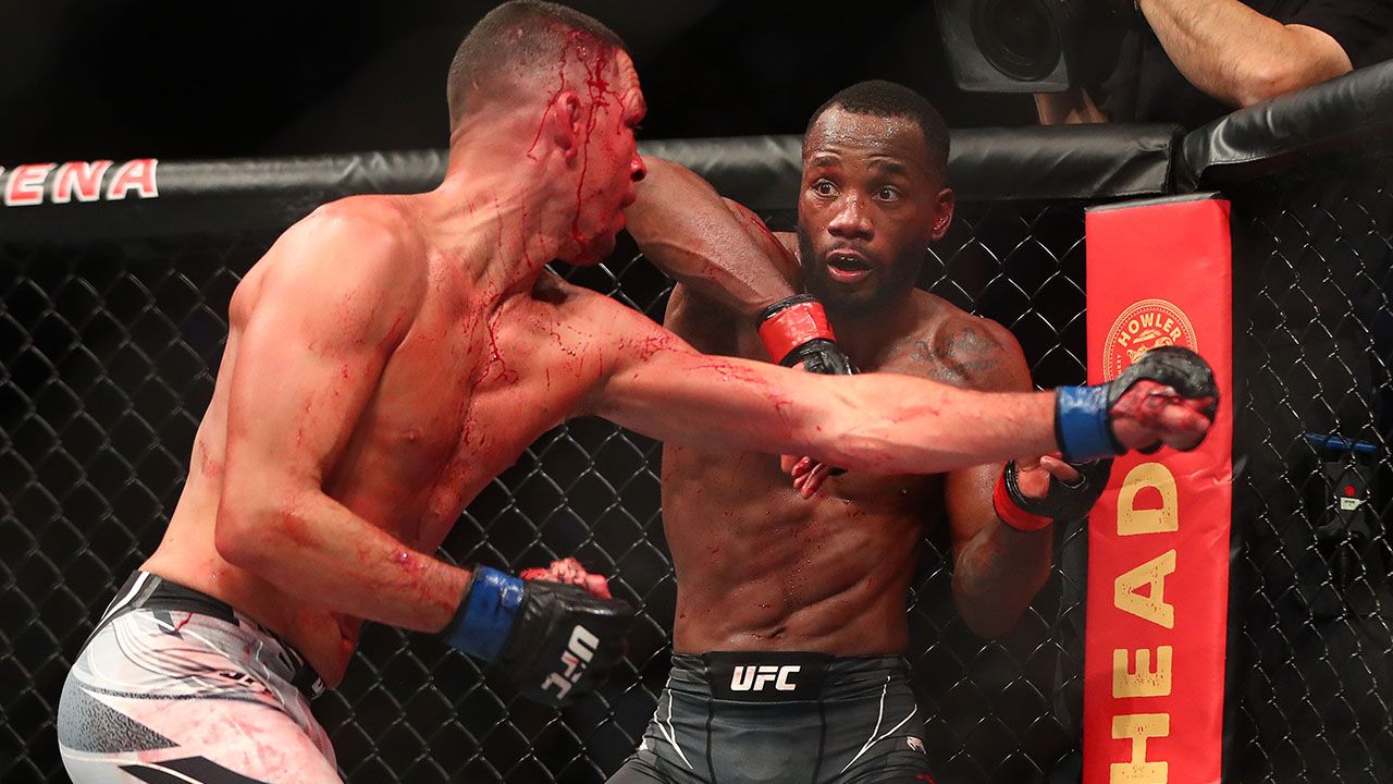 Revive la intensa guerra entre Leon Edwards y Nate Díaz en UFC 263