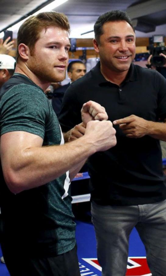 Insultos del 'Canelo' con dedicatoria para Oscar de la Hoya