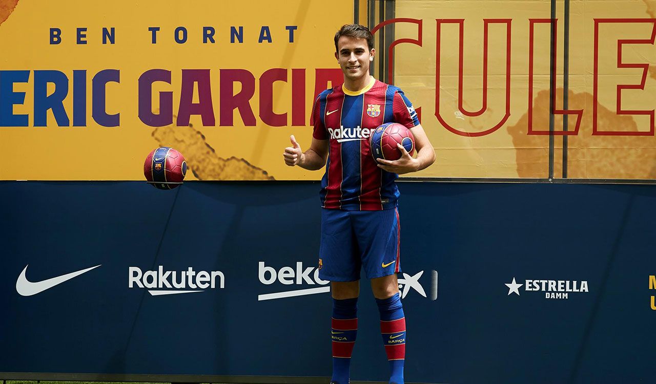 Eric García, el segundo fichaje presentado del Barcelona