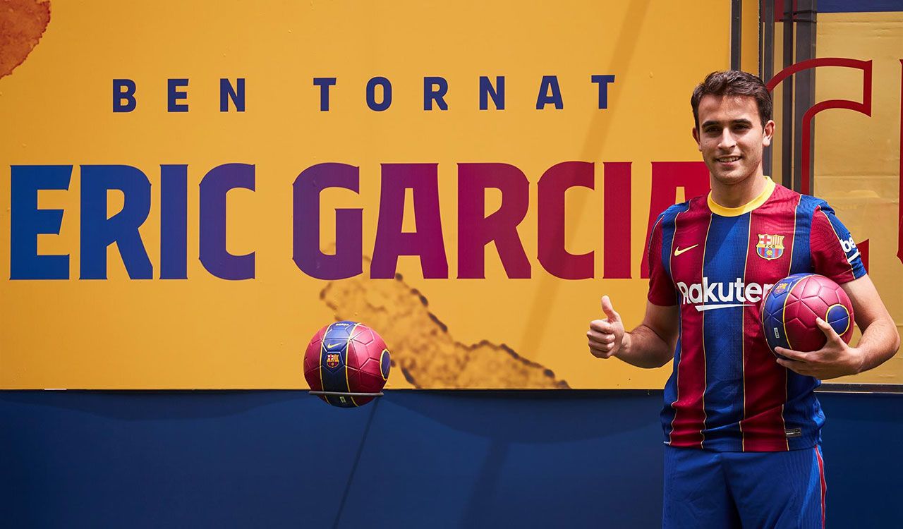 Eric García, el segundo fichaje presentado del Barcelona