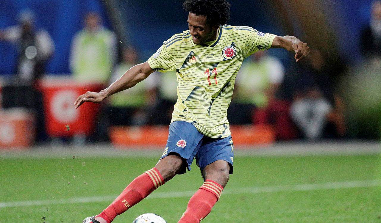 Defensa:Juan Cuadrado (Colombia)