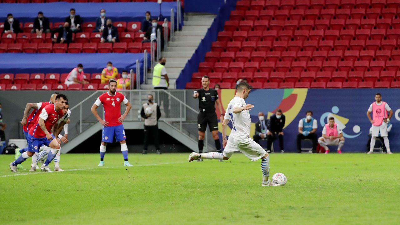 Paraguay ganó su segundo partido de la Copa América y le arrebató el segundo lugar a Chile.