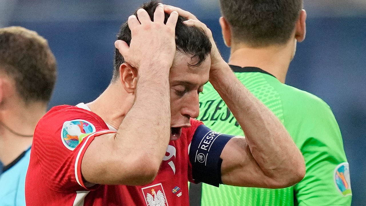 La frustración de Robert Lewandowski al despedirse de la Eurocopa