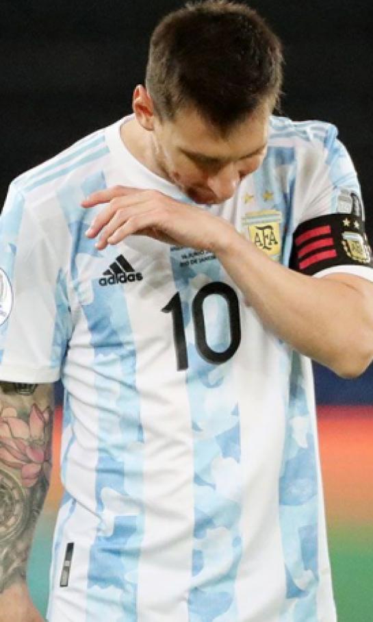 Messi, a la banca ante Paraguay