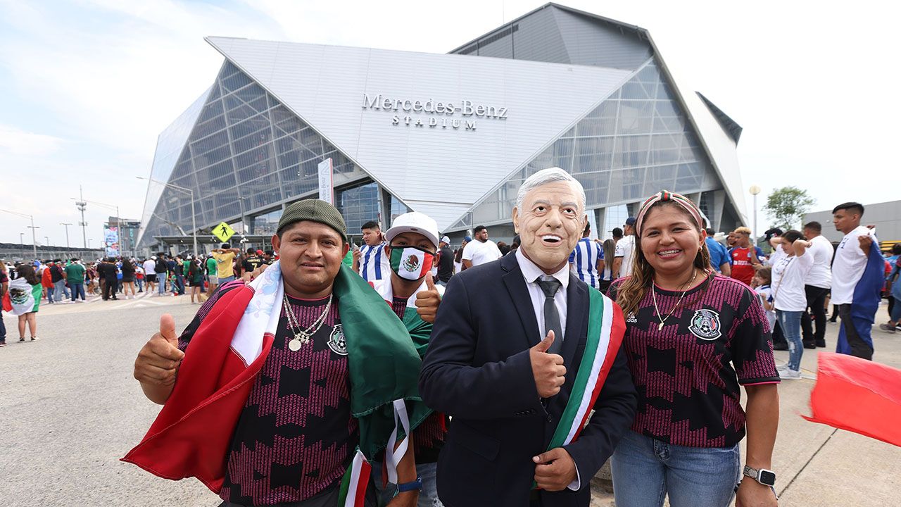 ¿Lo mejor del México-Honduras? Las tribunas repletas en Atlanta ¡Y sin el grito prohido!