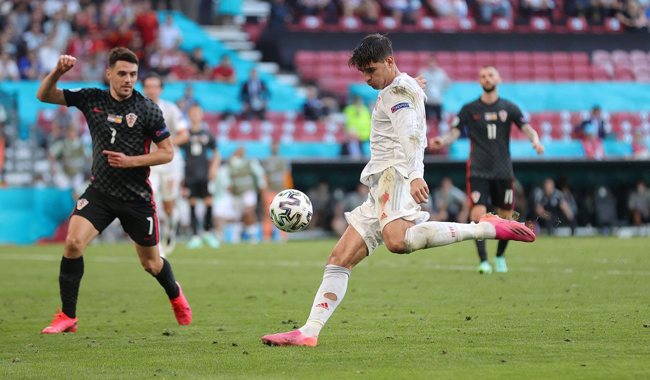 Álvaro Morata y el gol de oro con el que calló las críticas