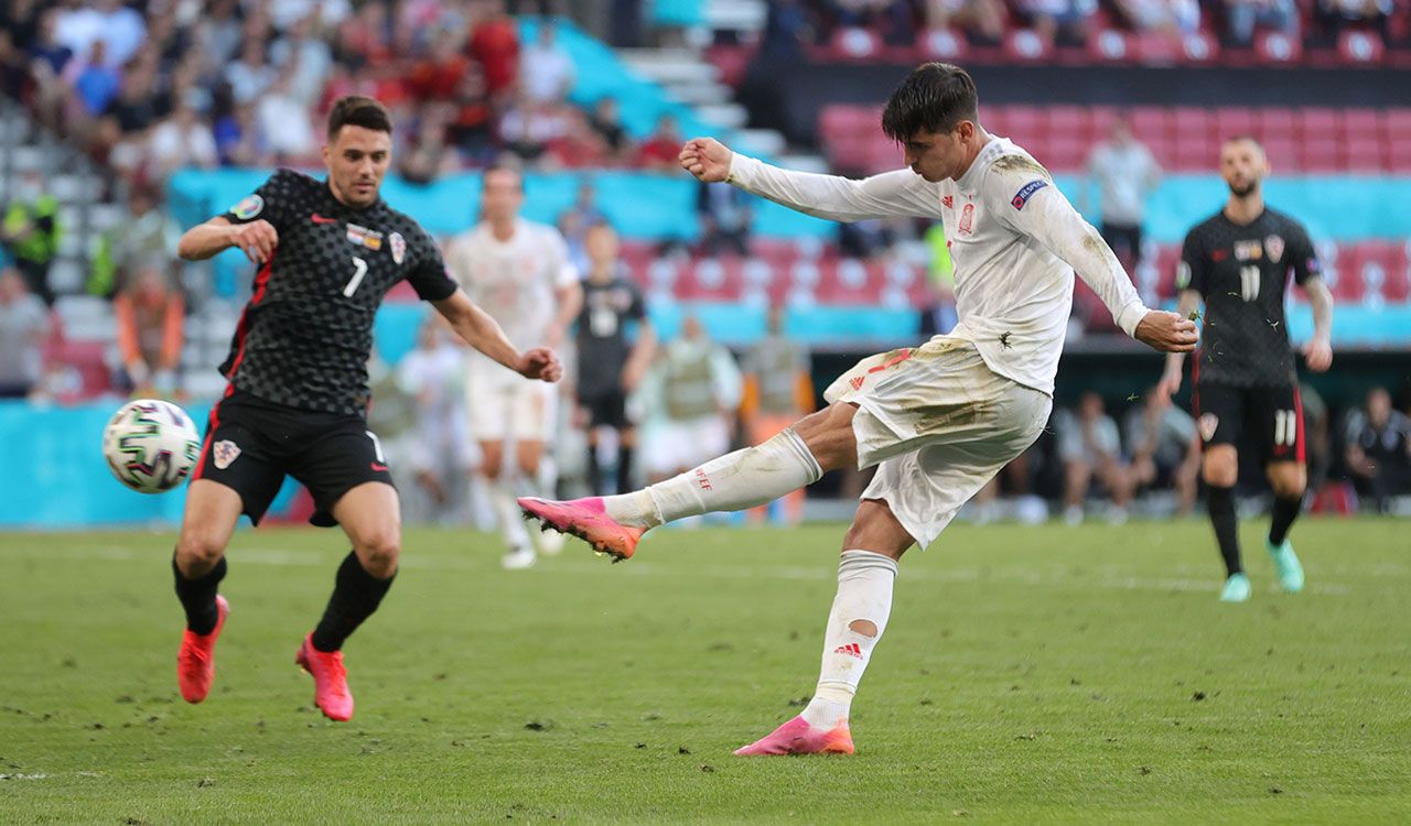 Álvaro Morata y el gol de oro con el que calló las críticas