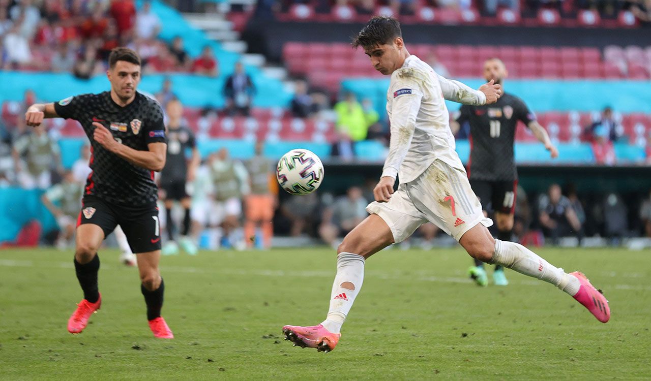 Álvaro Morata y el gol de oro con el que calló las críticas