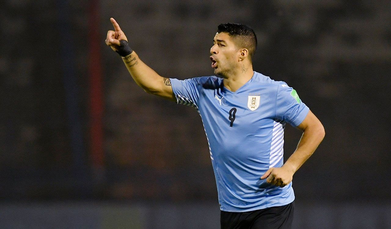 Delantero: Luis Suárez (Uruguay)