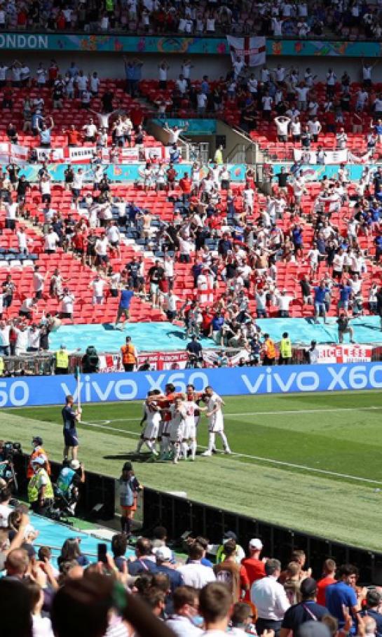 Wembley permitirá la mitad de su aforo para la gran final de la Eurocopa