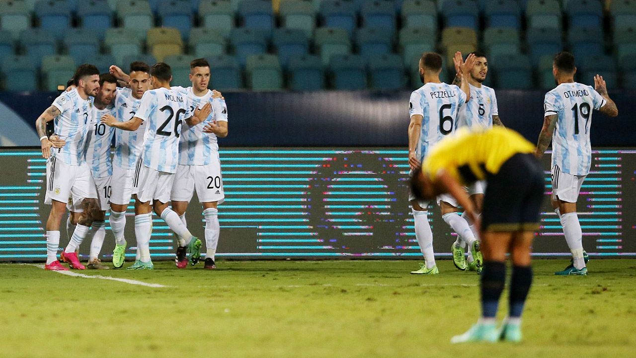 Argentina gana con lo mínimo, pero a Ecuador le está saliendo barato