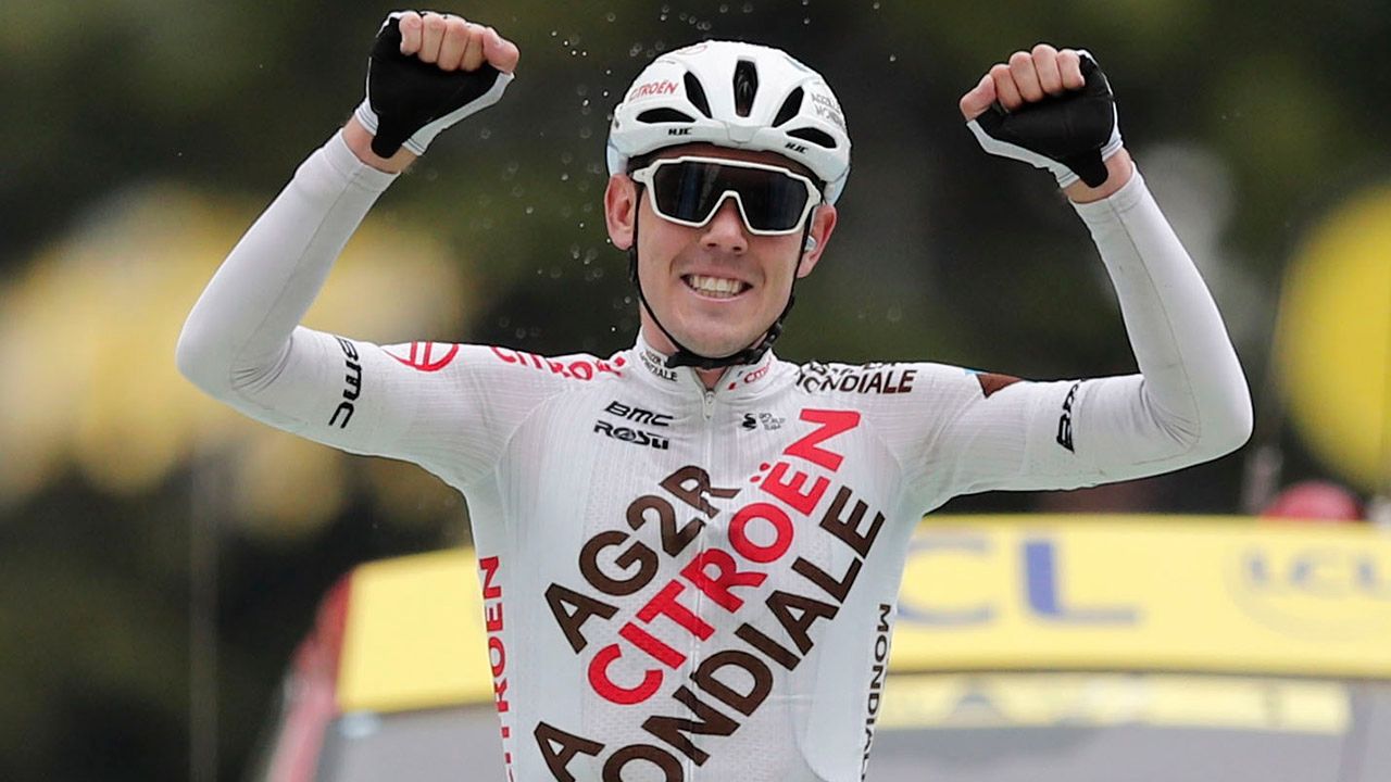 Rey de los Alpes, Ben O'Connor se llevó la etapa 9 del Tour de Francia