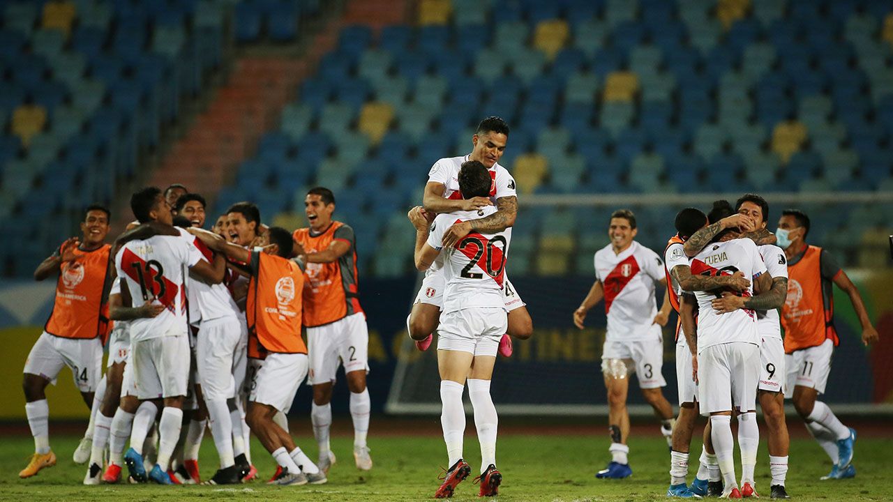 La selección peruana festejó en grande su pase a semifinales