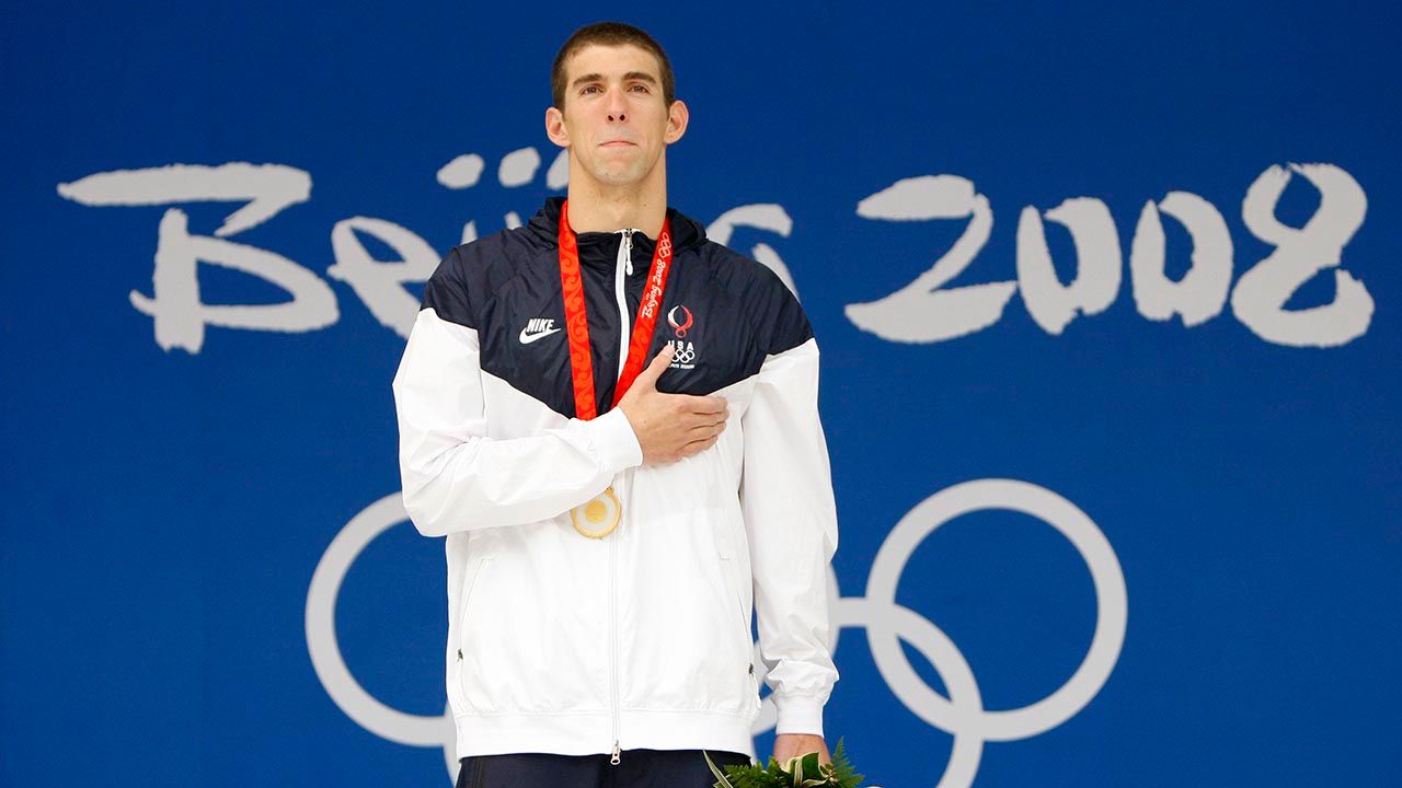 Michael Phelps - Estados Unidos - Natación - Beijing 2008 - 8 medallas / 8 de oro
