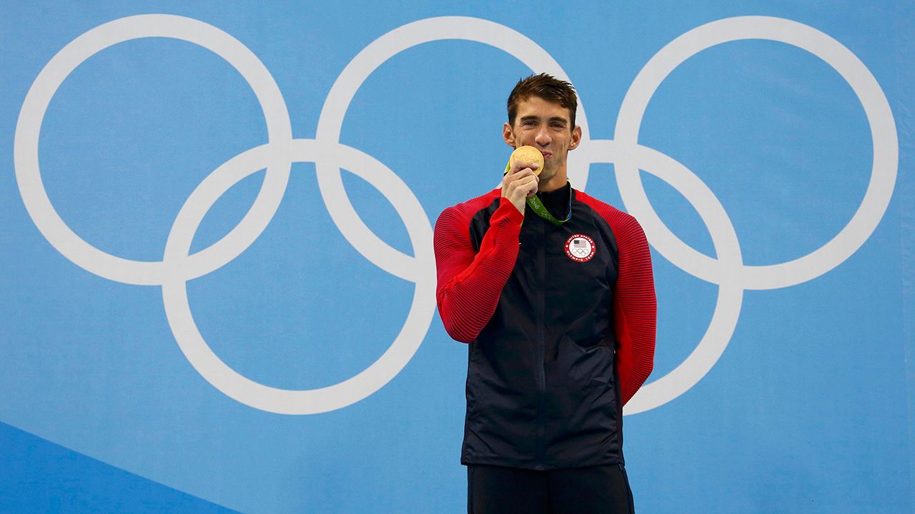 Michael Phelps - Estados Unidos - Natación - Rio 2016 - 6 medallas / 5 de oro y 1 de plata