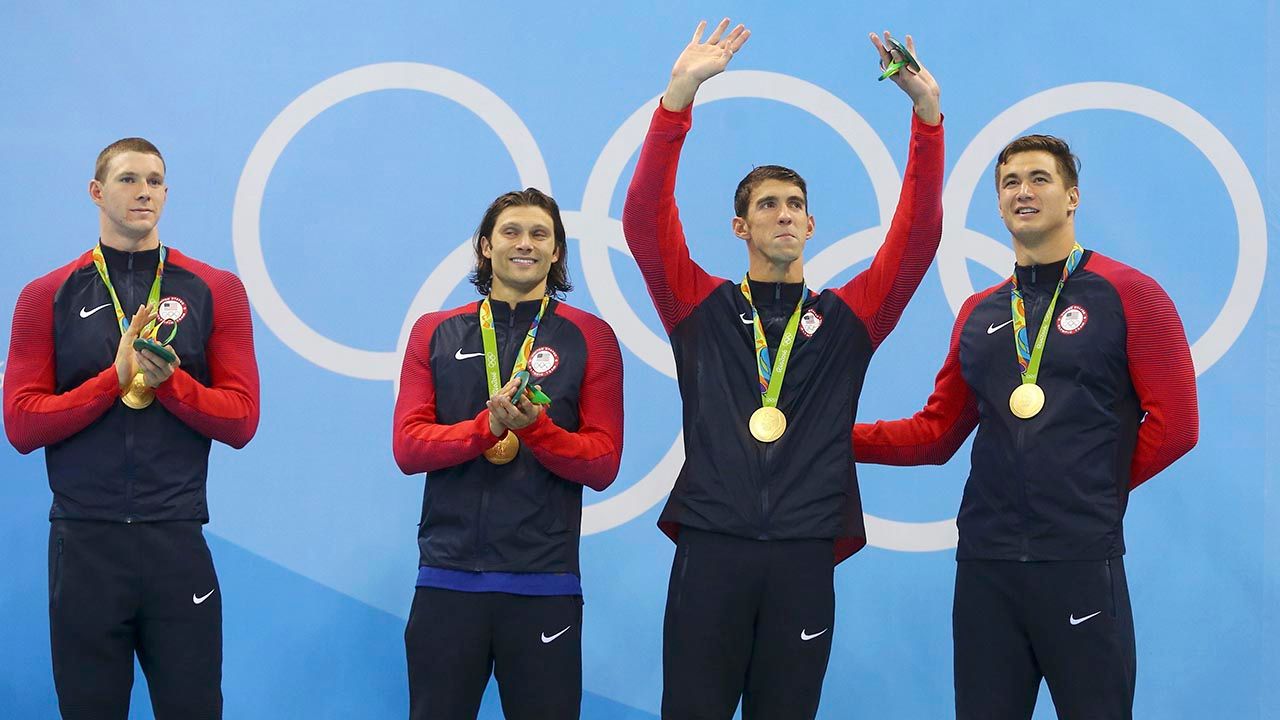 Michael Phelps y los atletas que más medallas ganaron en unos mismos Juegos Olímpicos