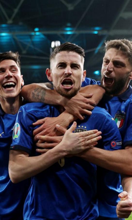 Italia sufrió hasta el penal de Jorginho, pero jugará la final de la Eurocopa