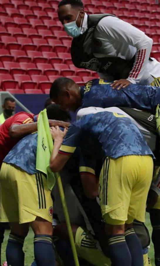 Colombia le 'arrancó' el tercer lugar de la Copa América a Perú