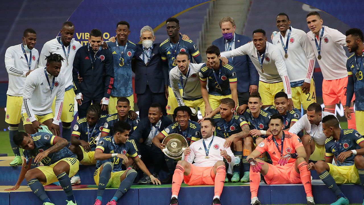 Así festejaron los colombianos su merecido sitio en el podio