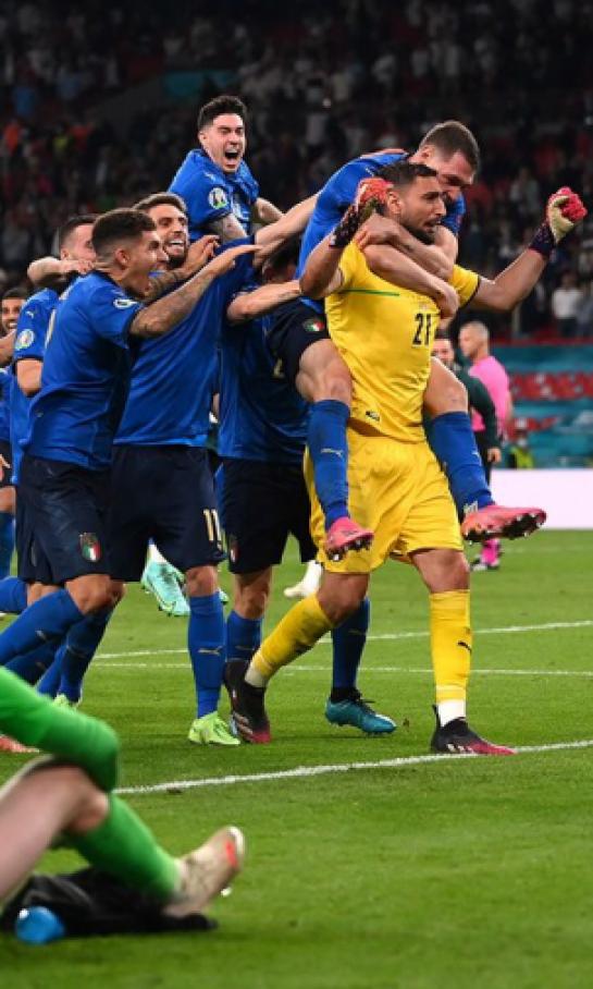 Italia campeón de la Eurocopa gracias a Gianlugi Donnarumma