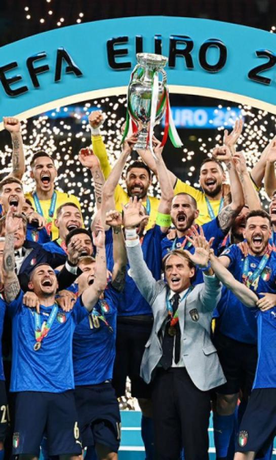 Italia confirmó su buen momento y es justo campeón de Europa