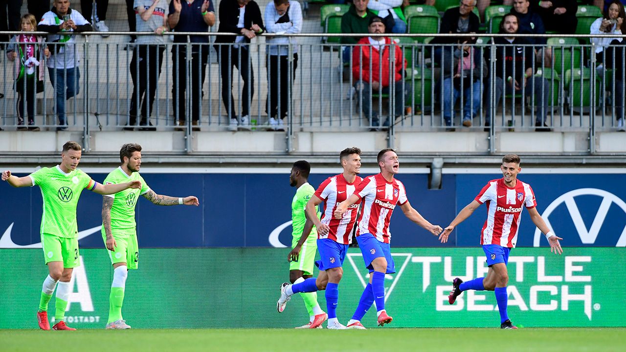 Wolfsburg 1-2 Atlético de Madrid