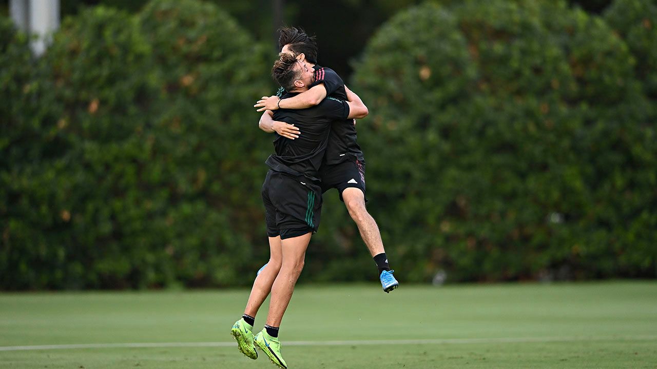 La Selección Mexicana cerró su preparación con gran ambiente