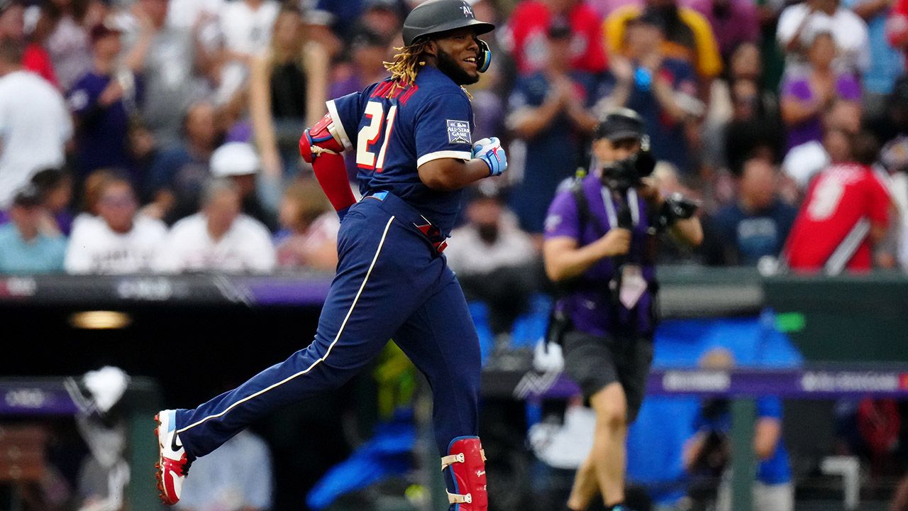 Vladimir Guerrero Jr. es el más joven MVP en la historia del Juego de Estrellas