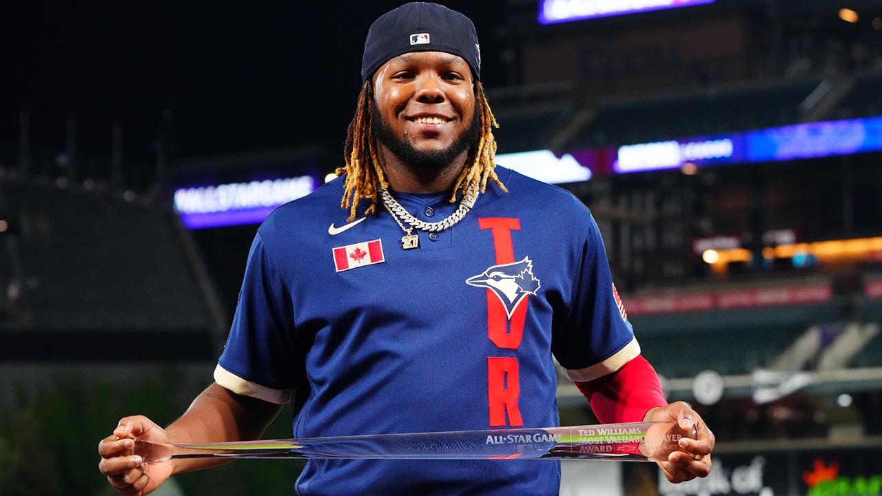 Vladimir Guerrero Jr. es el más joven MVP en la historia del Juego de Estrellas