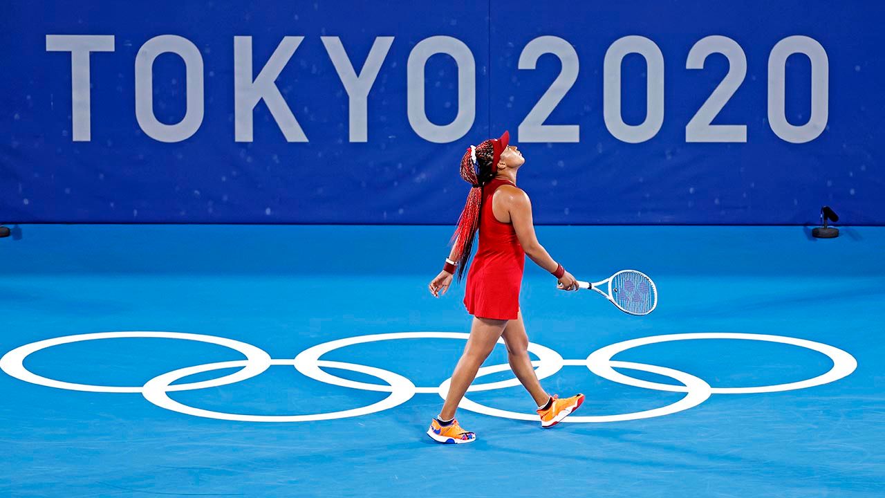 Terminó rápido el sueño olímpico de Naomi Osaka