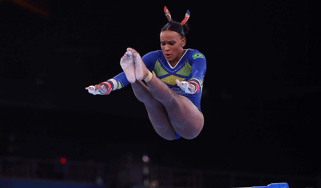 La primera gimnasta brasileña en ganar una medalla olímpica