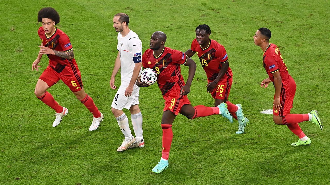 Bélgica, resistiendo al baile de Italia en la Eurocopa gracias a Romelu Lukaku