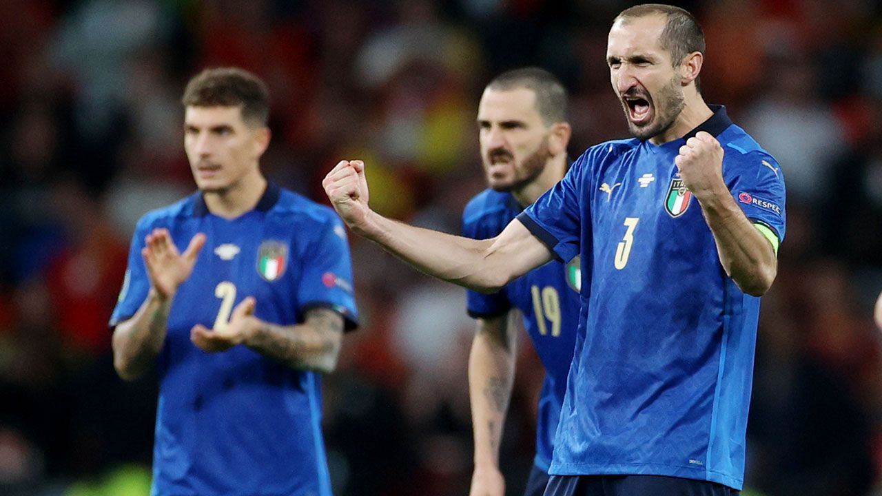 Al final Italia ganó 4-3 tras el 1-1 en el tiempo regular y pasó a la final de la Europcopa 2020.