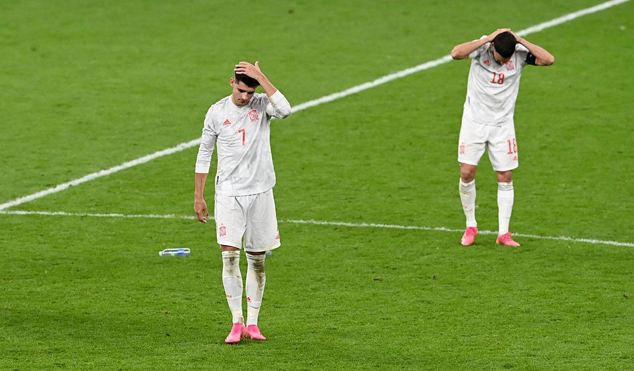 España queda hundido en las semifinales con Morata como héroe y villano