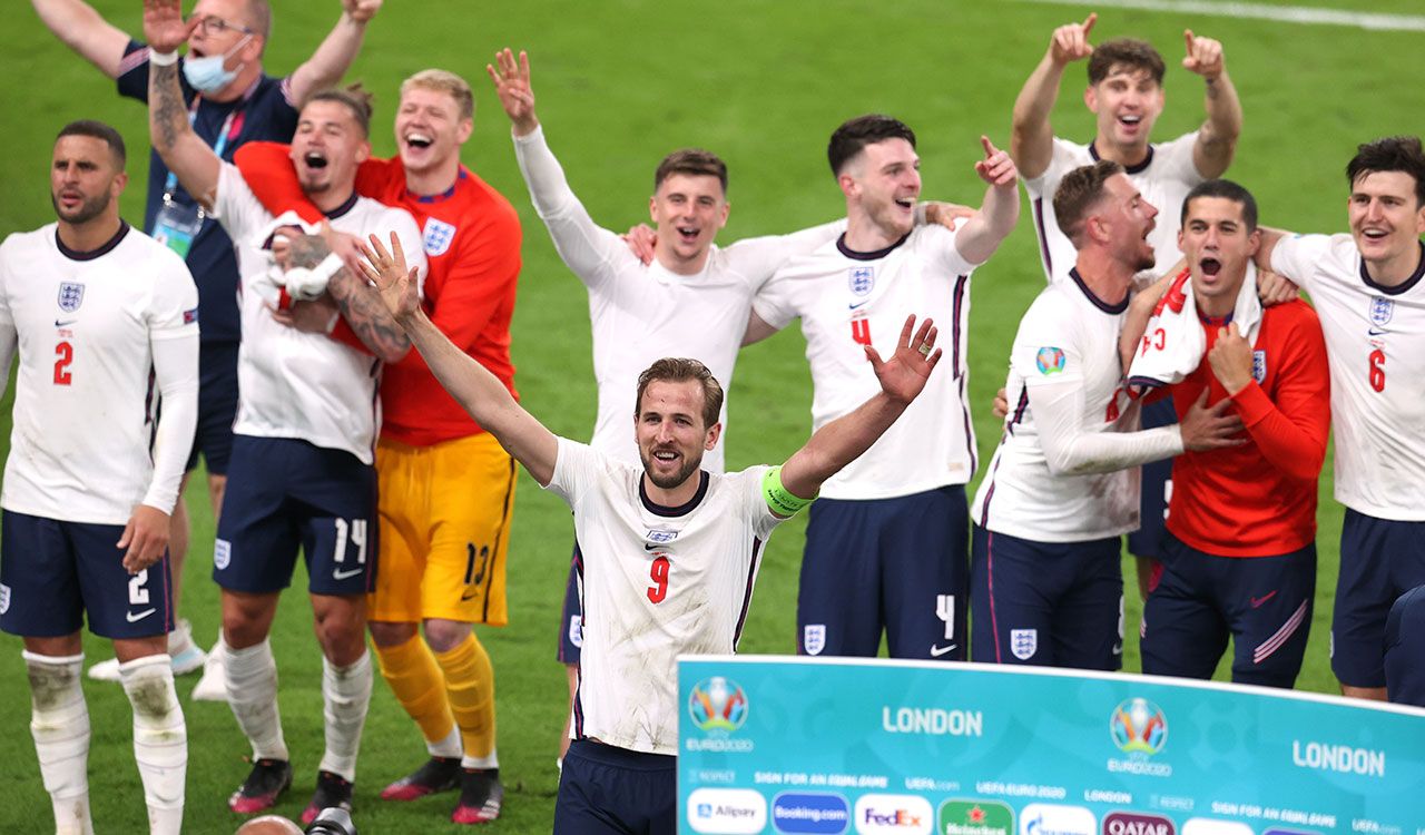 Celébralo en todo lo alto, Inglaterra, jugarás tu primera final de Eurocopa