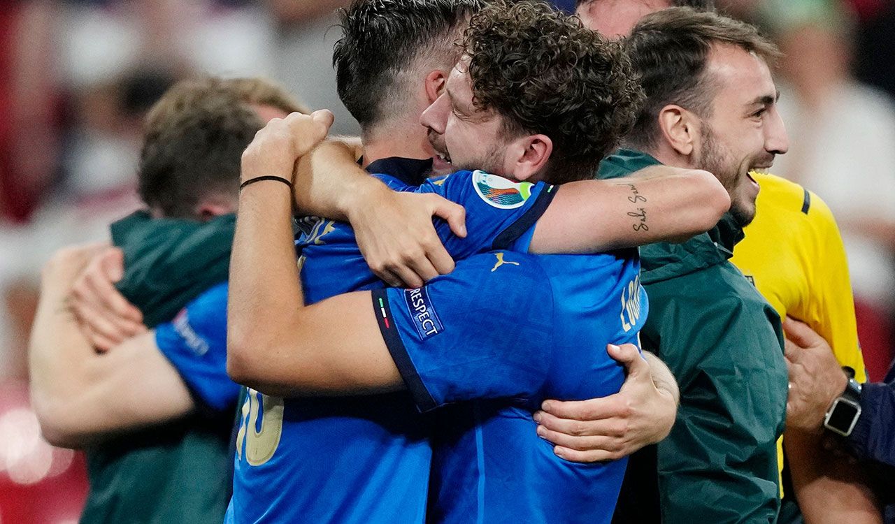La gloria de Wembley fue para Italia