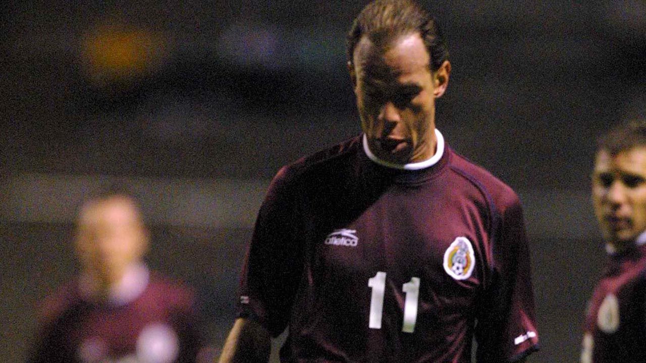 México 4-1 El Salvador (marcaron jugadores como Zague y Tomás Campos), Amistoso 2001