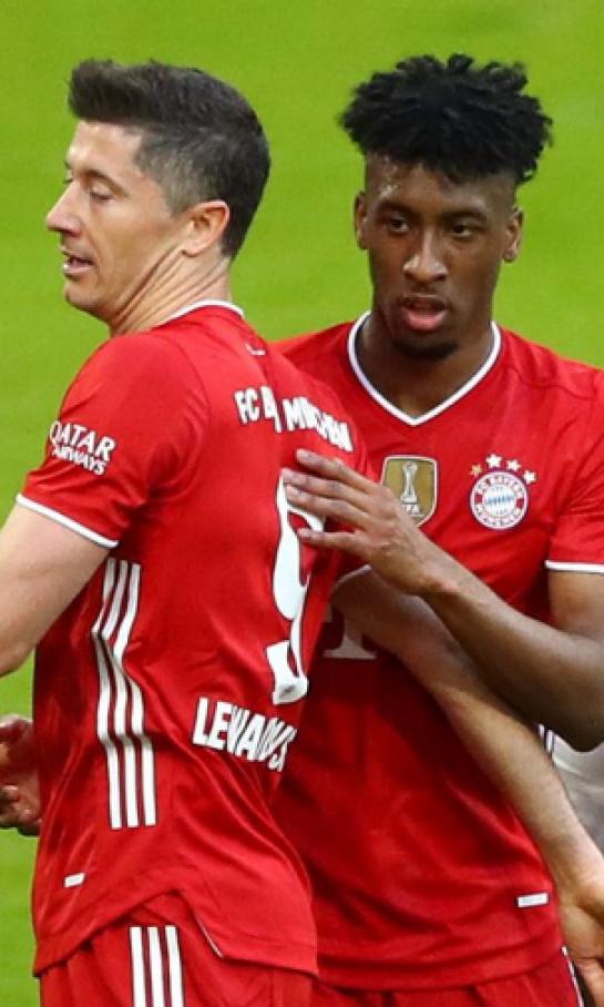 Kingsley Coman y Leon Goretzka podrían ser un dolor de cabeza para el Bayern Munich