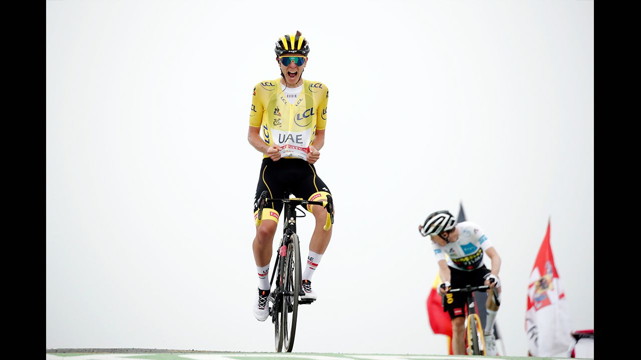 Tadej Pogacar ganó la Etapa 17 y sigue como líder general del Tour de Francia