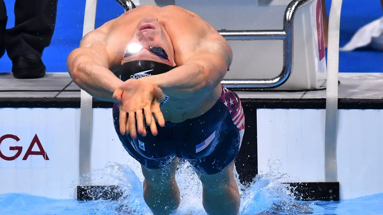 Espectacular cierre de la natación olímpica