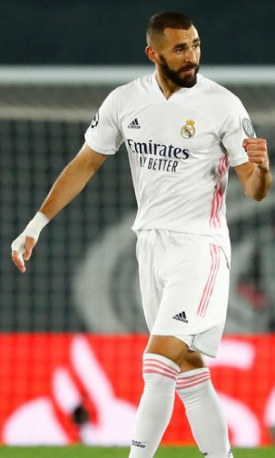 Karim Benzema fue la novedad en la práctica del Real Madrid