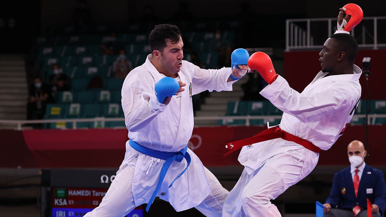 Polémica en el karate, el saudí Tareg Hamedi perdió el oro por 'exceso de contacto'