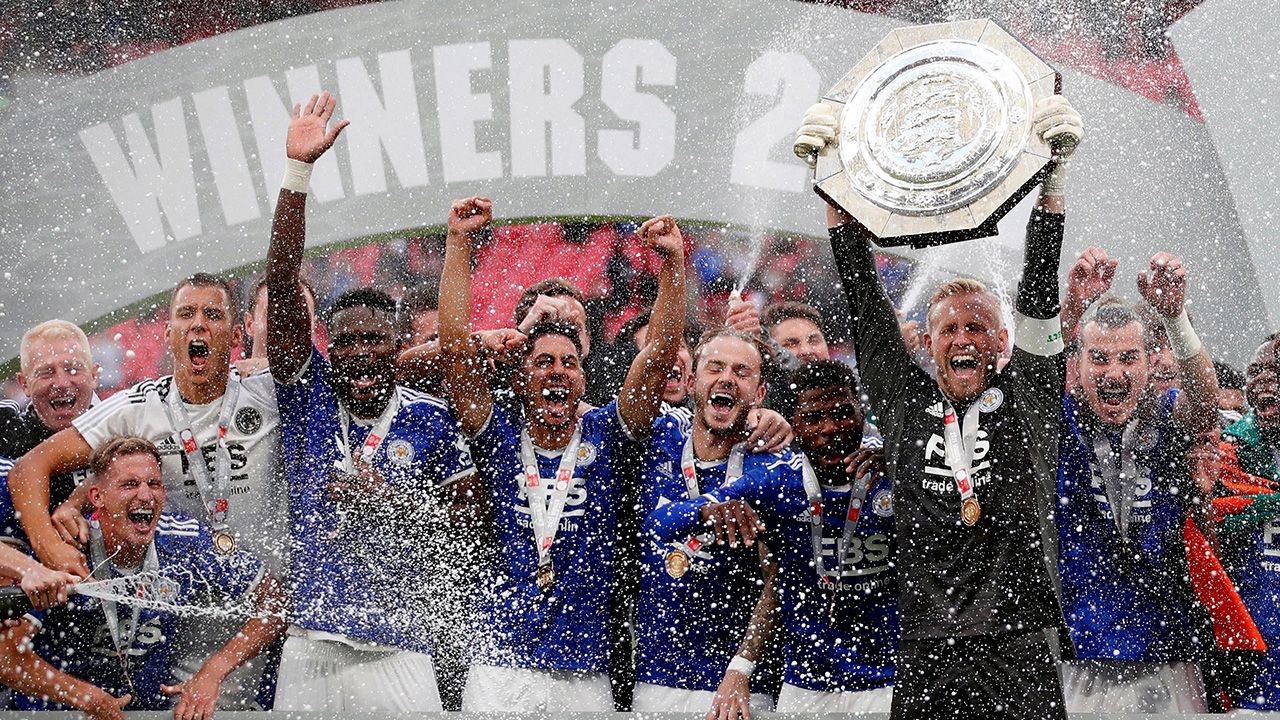 Leicester City levantó la Community Shield después de medio siglo