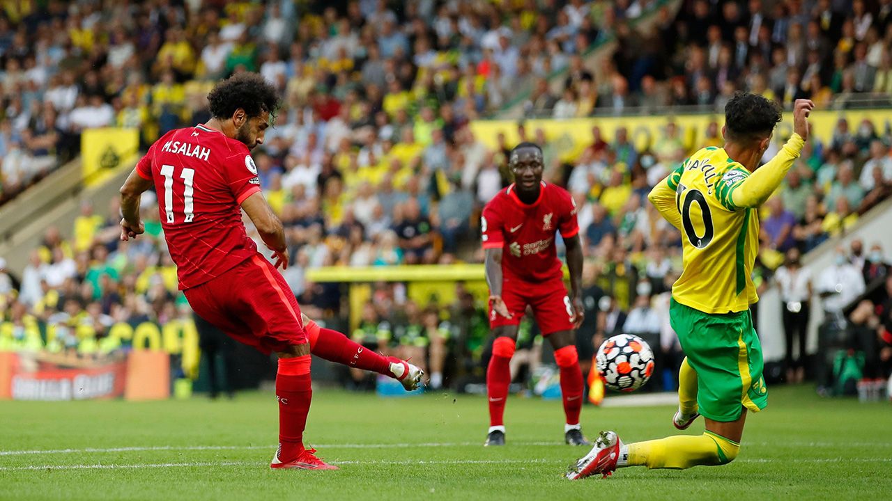 Liverpool goleó a Norwich en su estreno en la Premier League