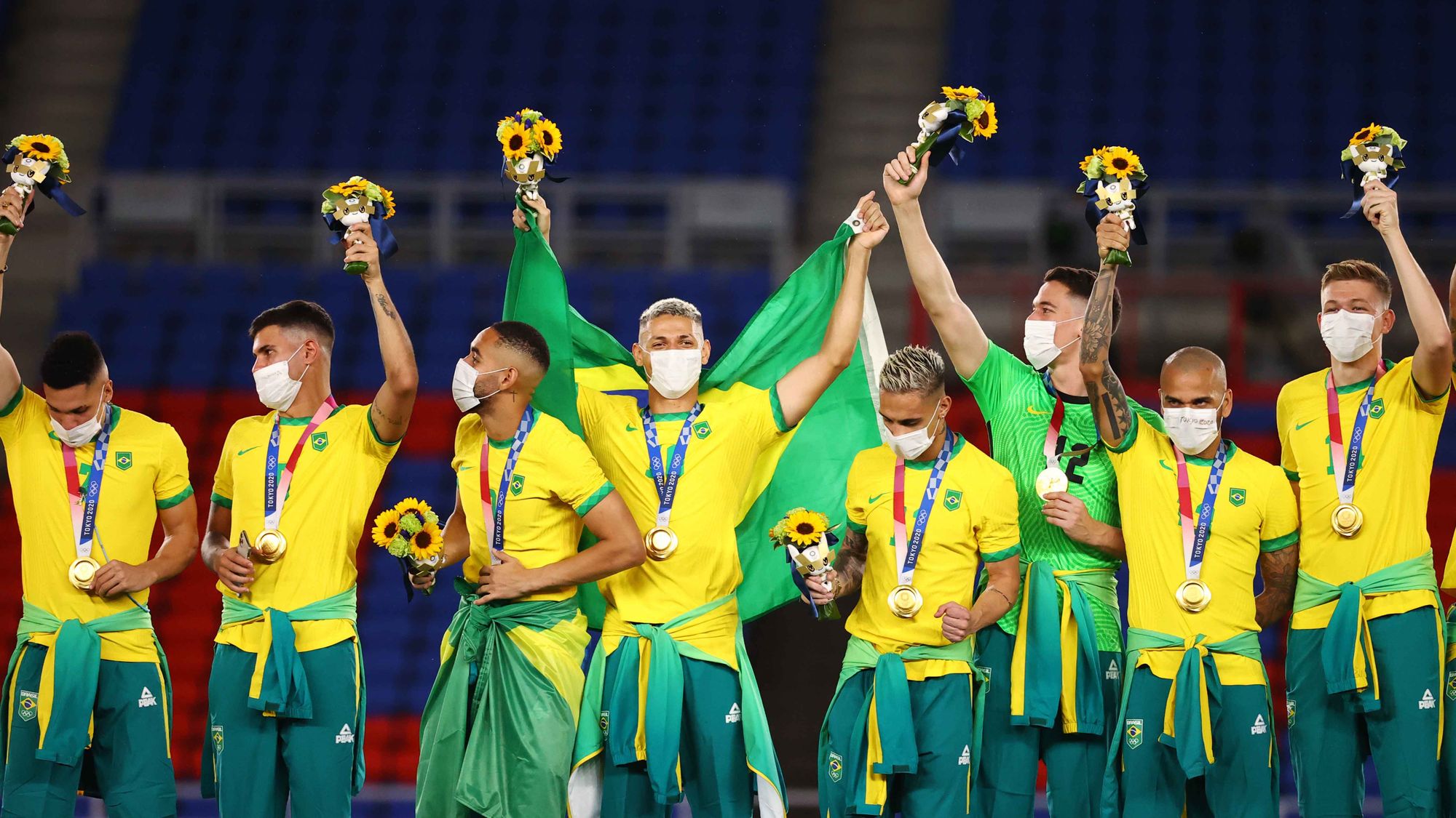 2. Brasil, ganó 55 puntos, avanzó un lugar