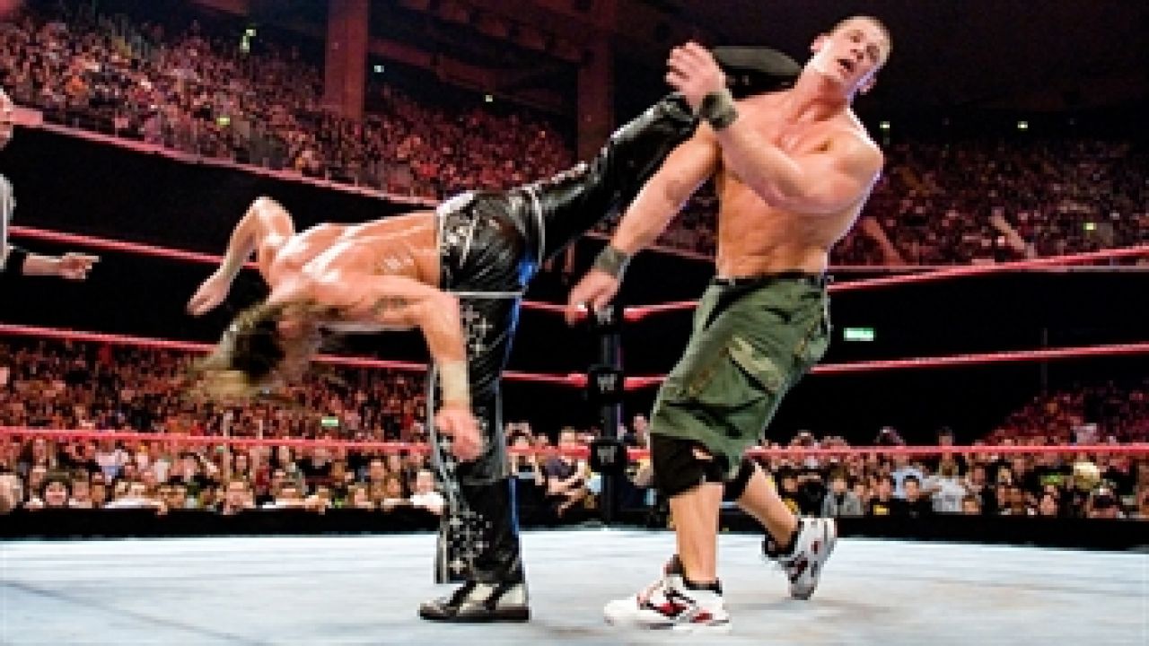 John Cena vs. Shawn Michaels, RAW, 2005